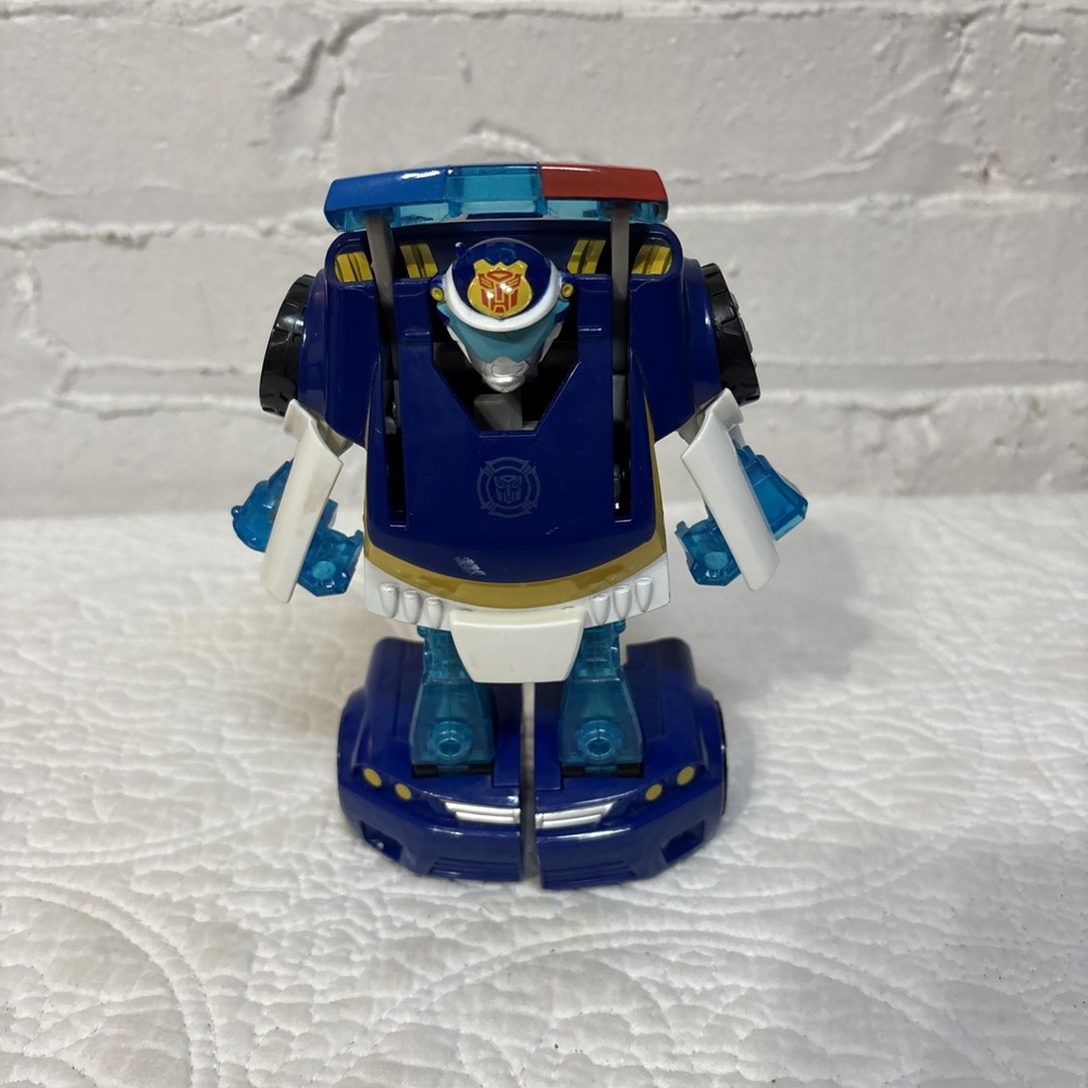 Chase The Police Bot 6" Figure Transformers Rescue Bots Energize 2013‎